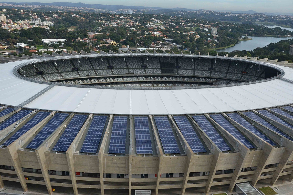 Energia Solar em Belo Horizonte - Estadio Mineirão