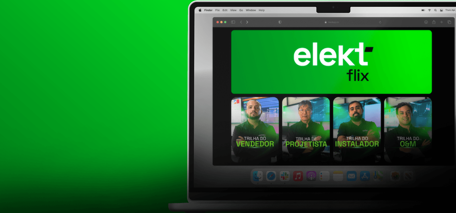 Plataforma de cursos para energia solar